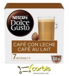 NESCAFE DOLCE GUSTO CAFE LECHE 30CAP 